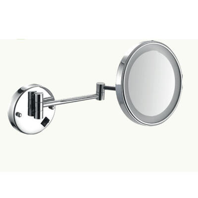 Espelho extensível de Aumento 3x Com Iluminação LED